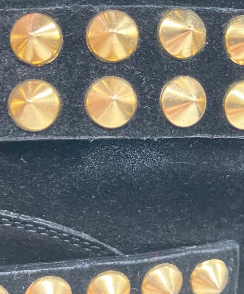 GIUSEPPE ZANOTTI（ジュゼッペザノッティ）GIUSEPPE ZANOTTI (ジュゼッペザノッティ) スタッズブーツ ブラック サイズ:41　1/2の古着・服飾アイテム