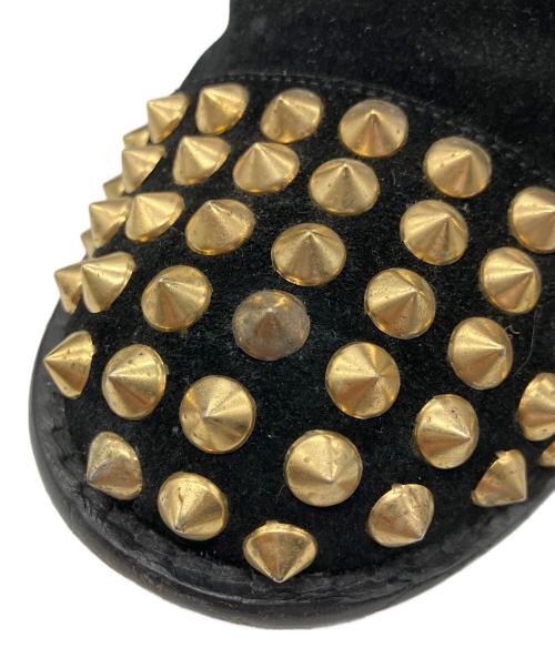 GIUSEPPE ZANOTTI（ジュゼッペザノッティ）GIUSEPPE ZANOTTI (ジュゼッペザノッティ) スタッズブーツ ブラック サイズ:41　1/2の古着・服飾アイテム