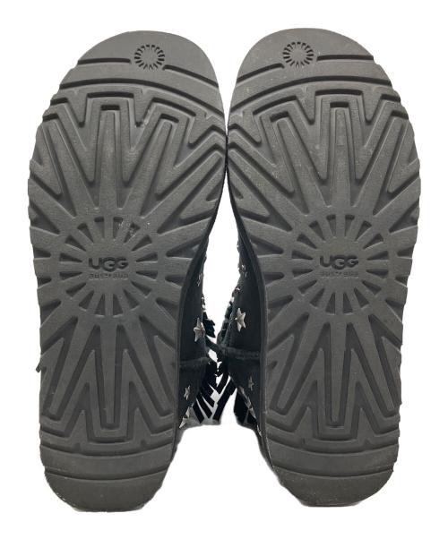 UGG（アグ）UGG (アグ) JIMMY CHOO (ジミーチュウ) ムートンブーツ ブラック サイズ:USA10の古着・服飾アイテム