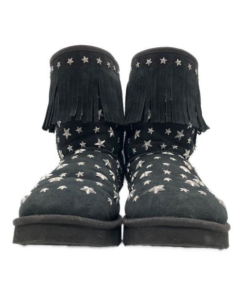 UGG（アグ）UGG (アグ) JIMMY CHOO (ジミーチュウ) ムートンブーツ ブラック サイズ:USA10の古着・服飾アイテム
