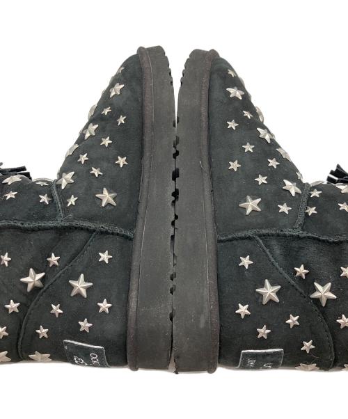 UGG（アグ）UGG (アグ) JIMMY CHOO (ジミーチュウ) ムートンブーツ ブラック サイズ:USA10の古着・服飾アイテム