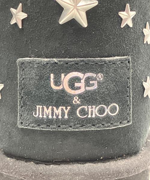 UGG（アグ）UGG (アグ) JIMMY CHOO (ジミーチュウ) ムートンブーツ ブラック サイズ:USA10の古着・服飾アイテム
