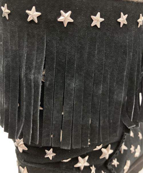 UGG（アグ）UGG (アグ) JIMMY CHOO (ジミーチュウ) ムートンブーツ ブラック サイズ:USA10の古着・服飾アイテム