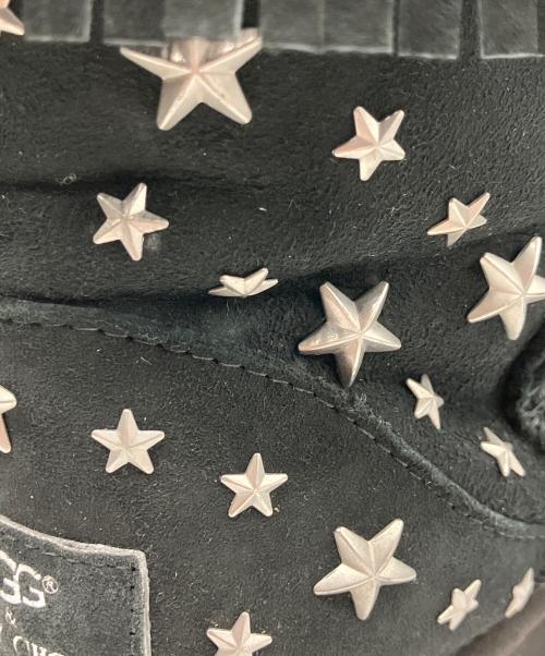 UGG（アグ）UGG (アグ) JIMMY CHOO (ジミーチュウ) ムートンブーツ ブラック サイズ:USA10の古着・服飾アイテム