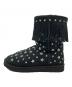UGG (アグ) JIMMY CHOO (ジミーチュウ) ムートンブーツ ブラック サイズ:USA10：9000円