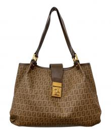 FENDI（フェンディ）の古着「ズッキーノ トートバッグ」｜ブラウン