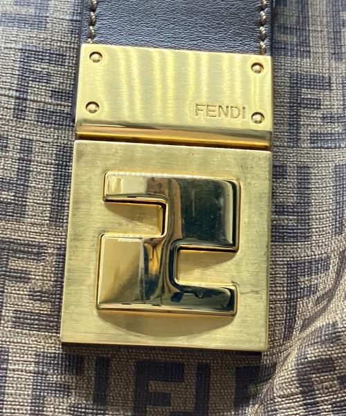 FENDI（フェンディ）FENDI (フェンディ) ズッキーノ トートバッグ ブラウンの古着・服飾アイテム