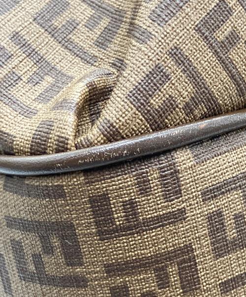 FENDI（フェンディ）FENDI (フェンディ) ズッキーノ トートバッグ ブラウンの古着・服飾アイテム
