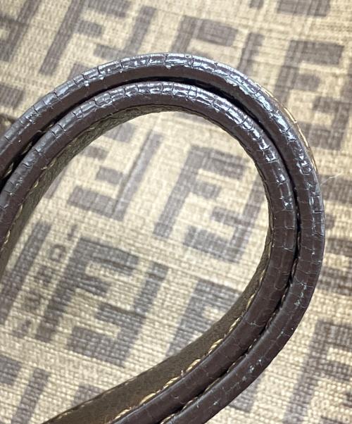 FENDI（フェンディ）FENDI (フェンディ) ズッキーノ トートバッグ ブラウンの古着・服飾アイテム