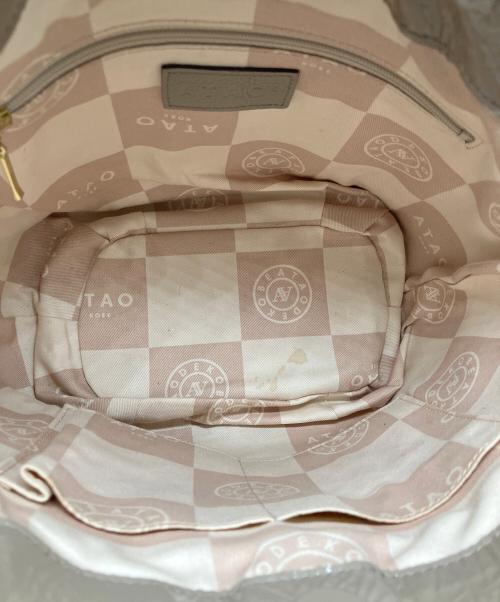 ATAO（アタオ）ATAO (アタオ) トートバッグ ベージュの古着・服飾アイテム