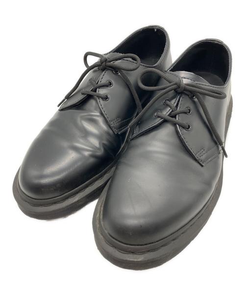 Dr.Martens（ドクターマーチン）Dr.Martens (ドクターマーチン) MONO 3ホールシューズ ブラック サイズ:UK8の古着・服飾アイテム