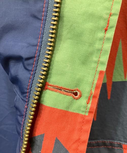 POLO RALPH LAUREN（ポロ・ラルフローレン）POLO RALPH LAUREN (ポロ・ラルフローレン) マウンテンパーカー ネイティブ レッド×ネイビー サイズ:Sの古着・服飾アイテム