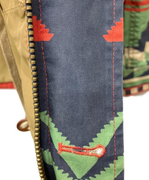 POLO RALPH LAUREN（ポロ・ラルフローレン）POLO RALPH LAUREN (ポロ・ラルフローレン) マウンテンパーカー ネイティブ レッド×ネイビー サイズ:Sの古着・服飾アイテム