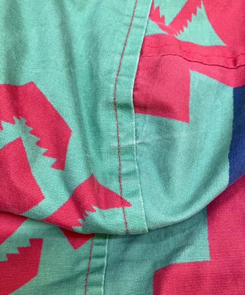 POLO RALPH LAUREN（ポロ・ラルフローレン）POLO RALPH LAUREN (ポロ・ラルフローレン) マウンテンパーカー ネイティブ レッド×ネイビー サイズ:Sの古着・服飾アイテム