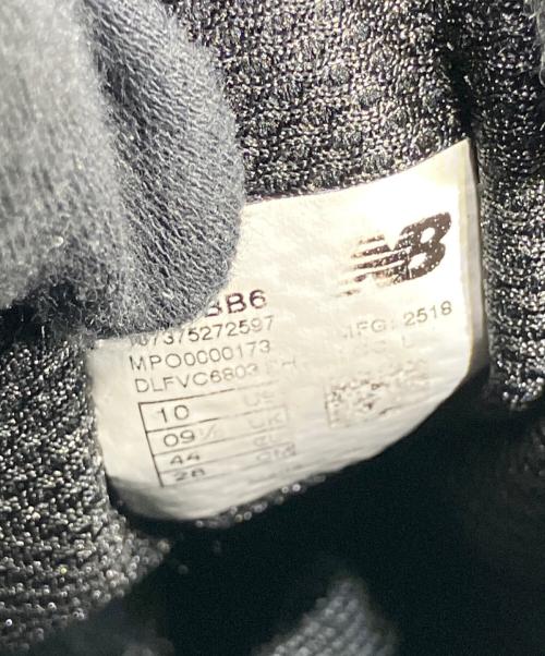 NEW BALANCE（ニューバランス）NEW BALANCE (ニューバランス) 990v6 ブラック サイズ:US10の古着・服飾アイテム
