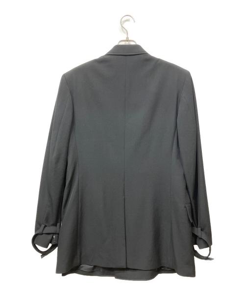 Yohji Yamamoto pour homme（ヨウジヤマモト プールオム）Yohji Yamamoto pour homme (ヨウジヤマモト プールオム) ジャケット サイドジップデザイン ブラック サイズ:2の古着・服飾アイテム