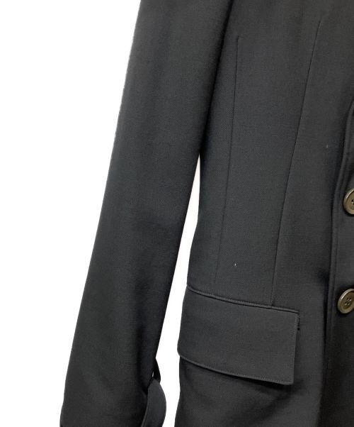 Yohji Yamamoto pour homme（ヨウジヤマモト プールオム）Yohji Yamamoto pour homme (ヨウジヤマモト プールオム) ジャケット サイドジップデザイン ブラック サイズ:2の古着・服飾アイテム