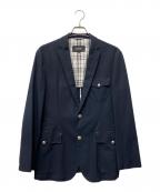 BURBERRY BLACK LABELバーバリーブラックレーベル）の古着「テーラードジャケット」｜ネイビー