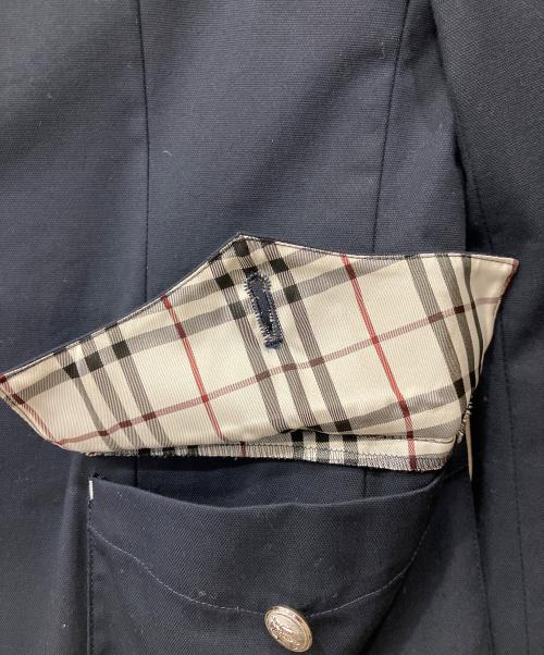 BURBERRY BLACK LABEL（バーバリーブラックレーベル）BURBERRY BLACK LABEL (バーバリーブラックレーベル) テーラードジャケット ネイビー サイズ:Lの古着・服飾アイテム