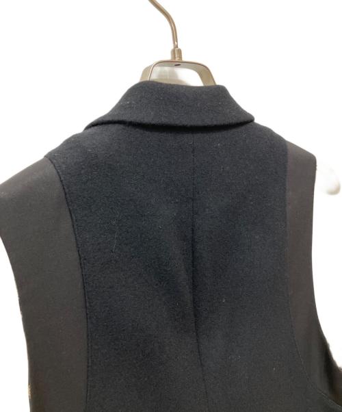 Roen（ロエン）Roen (ロエン) ロングジレ ブラック サイズ:48の古着・服飾アイテム