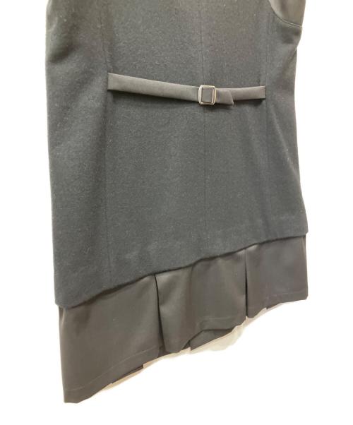 Roen（ロエン）Roen (ロエン) ロングジレ ブラック サイズ:48の古着・服飾アイテム