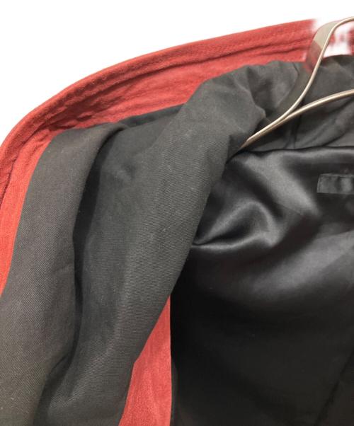 NO ID.（ノーアイディー）NO ID. (ノーアイディー) レザージャケット レッド サイズ:3の古着・服飾アイテム