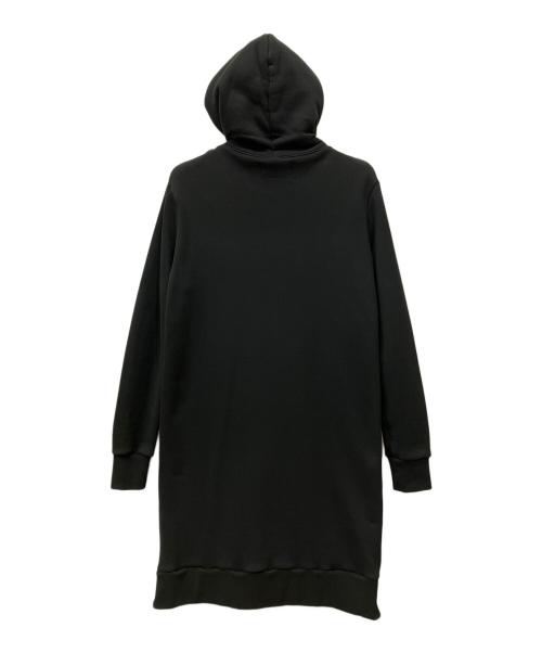 s'exprimer（セクスプリメ）s'exprimer (セクスプリメ) 裏起毛スウェットダブルサイドジップロングパーカー ブラック サイズ:46の古着・服飾アイテム