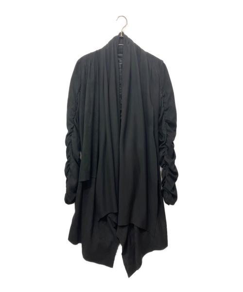 Yasuyuki Ishii（ヤスユキイシイ）Yasuyuki Ishii (ヤスユキイシイ) ロングカーディガン ブラック サイズ:Lの古着・服飾アイテム
