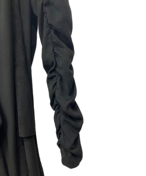 Yasuyuki Ishii（ヤスユキイシイ）Yasuyuki Ishii (ヤスユキイシイ) ロングカーディガン ブラック サイズ:Lの古着・服飾アイテム