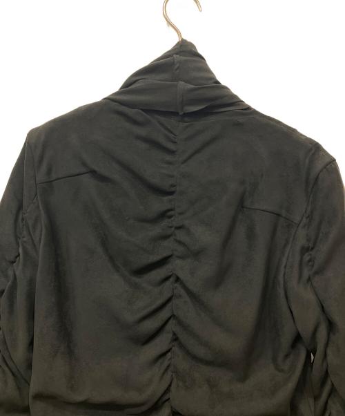 Yasuyuki Ishii（ヤスユキイシイ）Yasuyuki Ishii (ヤスユキイシイ) ロングカーディガン ブラック サイズ:Lの古着・服飾アイテム