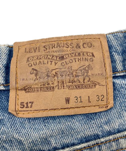 LEVI'S（リーバイス）LEVI'S (リーバイス) 517 インディゴ サイズ:78.5㎝(W31)の古着・服飾アイテム