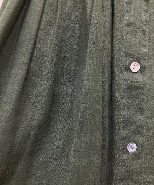 ISSEY MIYAKE SPORTS（イッセイミヤケスポーツ）ISSEY MIYAKE SPORTS (イッセイミヤケスポーツ) スカート グリーン サイズ:7の古着・服飾アイテム