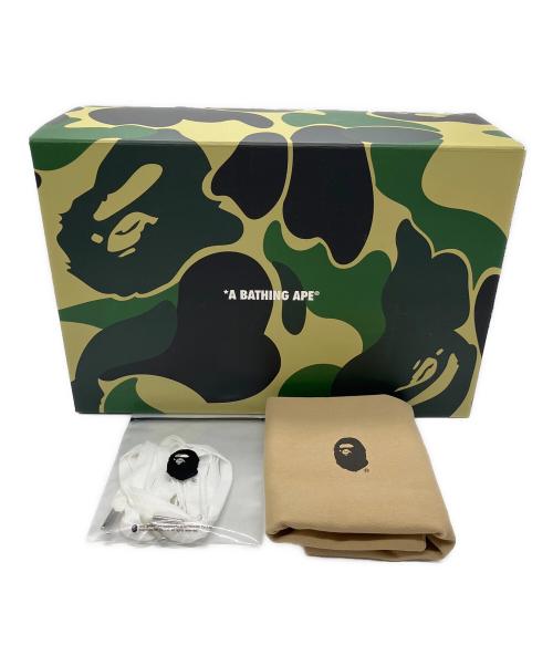A BATHING APE（アベイシングエイプ）A BATHING APE (アベイシングエイプ) BAPE STA＃1 グリーン×ホワイト サイズ:US5の古着・服飾アイテム