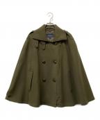 BURBERRY LONDONバーバリーロンドン）の古着「ポンチョ」｜グリーン