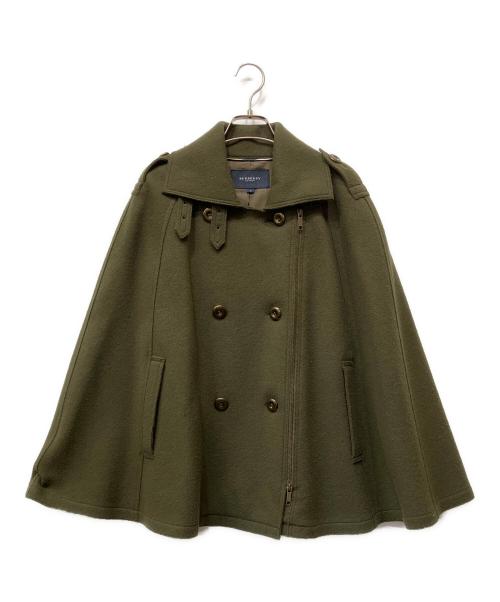 BURBERRY LONDON（バーバリーロンドン）BURBERRY LONDON (バーバリーロンドン) ポンチョ グリーン サイズ:Fの古着・服飾アイテム