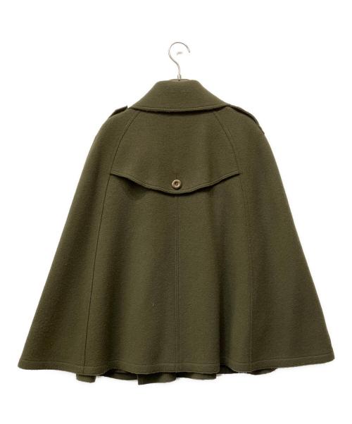 BURBERRY LONDON（バーバリーロンドン）BURBERRY LONDON (バーバリーロンドン) ポンチョ グリーン サイズ:Fの古着・服飾アイテム