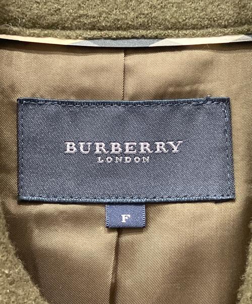 BURBERRY LONDON（バーバリーロンドン）BURBERRY LONDON (バーバリーロンドン) ポンチョ グリーン サイズ:Fの古着・服飾アイテム