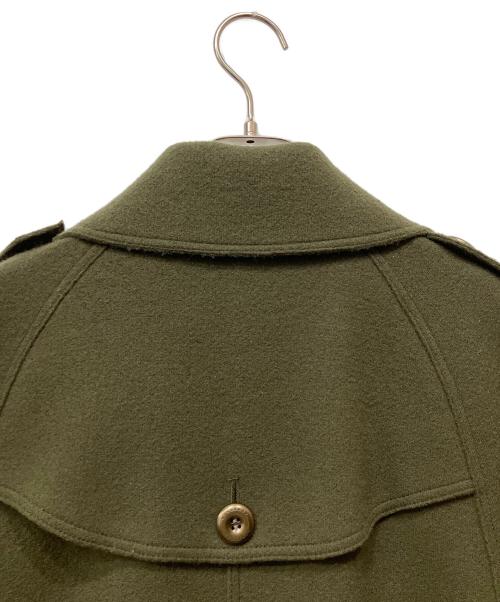 BURBERRY LONDON（バーバリーロンドン）BURBERRY LONDON (バーバリーロンドン) ポンチョ グリーン サイズ:Fの古着・服飾アイテム