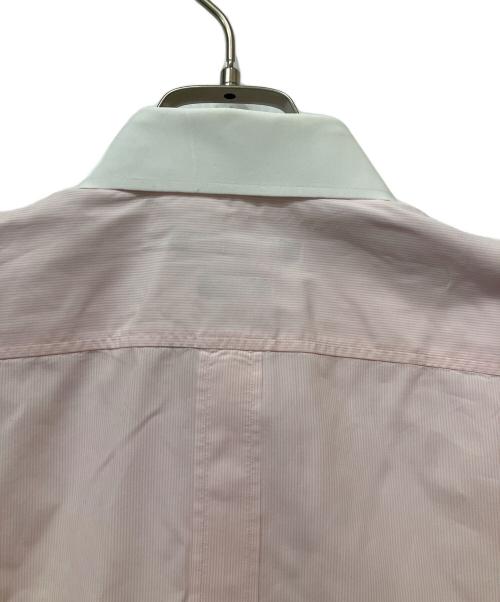 GUCCI（グッチ）GUCCI (グッチ) 長袖シャツ ストライプ ピンク サイズ:39の古着・服飾アイテム