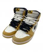 NIKEナイキ）の古着「AIR JORDAN 1 RETRO HIGH OG」｜イエロー×ホワイト