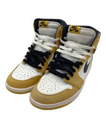 NIKE（ナイキ）の古着「AIR JORDAN 1 RETRO HIGH OG」｜イエロー×ホワイト