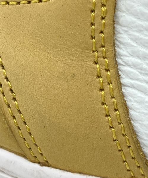 NIKE（ナイキ）NIKE (ナイキ) AIR JORDAN 1 RETRO HIGH OG イエロー×ホワイト サイズ:US9の古着・服飾アイテム