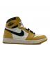 中古・古着 NIKE (ナイキ) AIR JORDAN 1 RETRO HIGH OG イエロー×ホワイト サイズ:US9：13000円