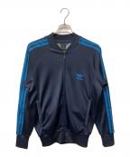 adidasアディダス）の古着「トラックジャケット」｜ブルー×ネイビー