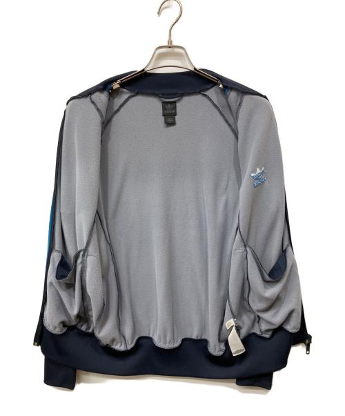 adidas（アディダス）adidas (アディダス) トラックジャケット ブルー×ネイビー サイズ:178cmの古着・服飾アイテム