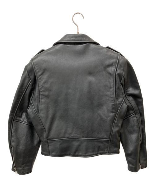 REBEL（レベル）REBEL (レベル) ダブルライダースジャケット ブラック サイズ:XSの古着・服飾アイテム