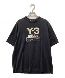 Y-3（ワイスリー）の古着「Tシャツ」｜ブラック