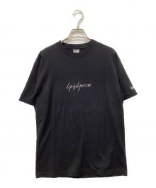 New Era×YOHJI YAMAMOTO（ニューエラ×ヨウジヤマモト）の古着「Tシャツ」｜ブラック