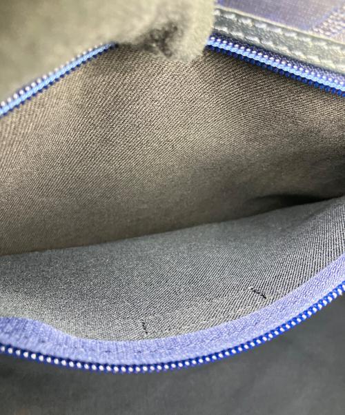 Christian Dior（クリスチャン ディオール）Christian Dior (クリスチャン ディオール) トロッター ボストンバッグ ネイビーの古着・服飾アイテム