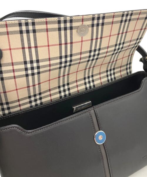 BURBERRY（バーバリー）BURBERRY (バーバリー) ワンショルダーバッグ ブラックの古着・服飾アイテム